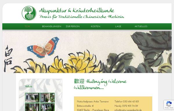Naturheilpraxis für Homöopathie und Akupunktur Anke Tiemann