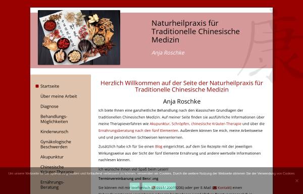 Naturheilpraxis für Traditionelle Chinesische Medizin, Anja Roschke