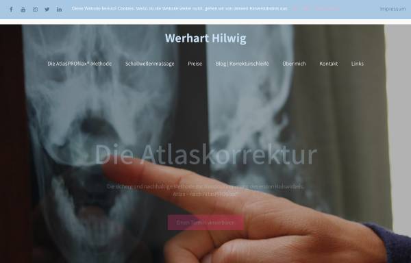 Vorschau von atlaskorrektur-hilwig.de, AtlasPROfilax Werhart Hilwig