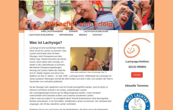 Vorschau von www.mit-lachen-zum-erfolg.de, Mit Lachen zum Erfolg