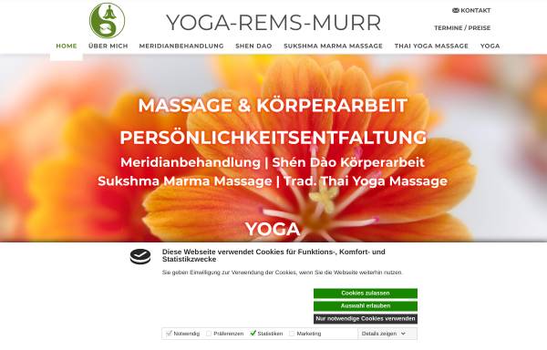Vorschau von www.yoga-rems-murr.de, Yoga-Rems-Murr