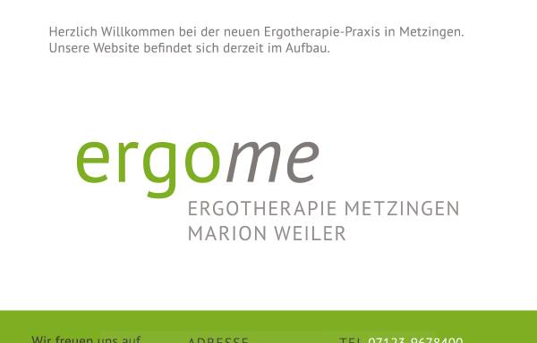 Vorschau von www.ergo-weiler.de, Praxis für Ergotherapie und Handtherapie Marion Mayer