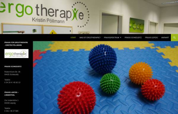 Vorschau von www.ergotherapie-poellmann.de, Kristin Pöllmann - Praxis für Ergotherapie