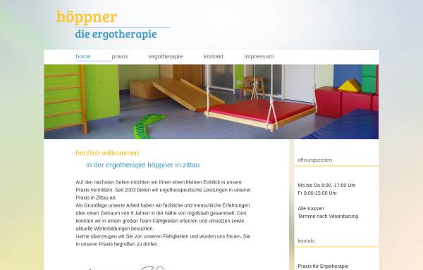 Vorschau von www.ergotherapie-hoeppner.de, Bernd Höppner Praxis für Ergotherapie