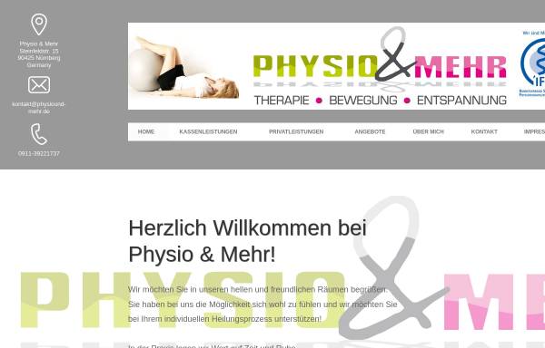 Vorschau von www.physiound-mehr.de, Physio & Mehr