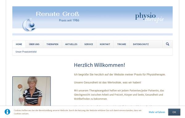 Vorschau von www.physiotherapie-landstuhl.de, Praxis für Physiotherapie Renate Groß
