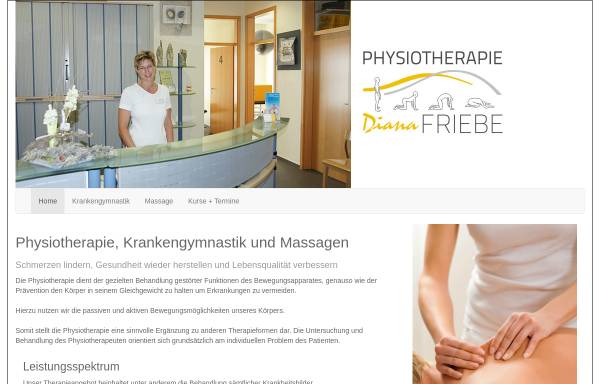 Vorschau von physiotherapie-bendorf.de, Physiotherapie Diana Fiebe