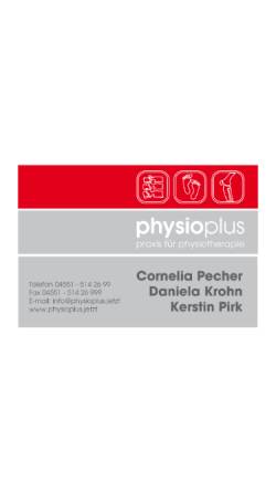 Vorschau der mobilen Webseite physioplus.jetzt, Physioplus Pecher-Krohn-Pirk