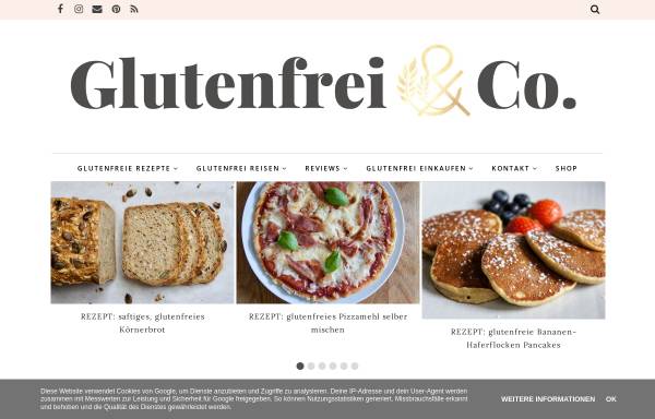 Vorschau von www.gluten-frei.net, Ein glutenfreier Blog
