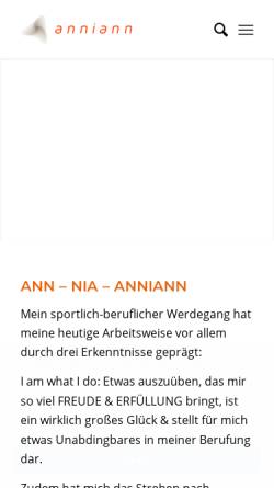 Vorschau der mobilen Webseite anniann.com, Nia - anNIAnn.com