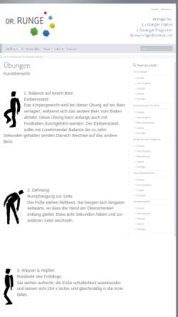 Vorschau der mobilen Webseite www.privatpraxis-dr-runge.de, Die Fünf Esslinger