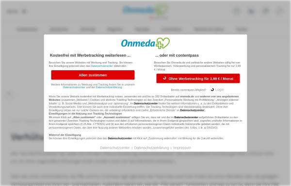 Vorschau von www.onmeda.de, Onmeda: Verhütung