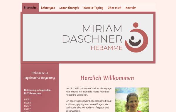 Vorschau von www.schanzer-hebamme.de, Daschner, Miriam