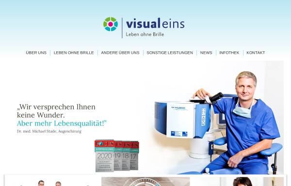 Vorschau von www.visualeins.info, Visualeins Bad Laer