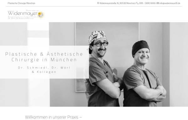 Vorschau von www.plastische-chirurgen-muenchen.com, Plastethik - Praxisgemeinschaft für Plastische und Ästhetische Chirurgie