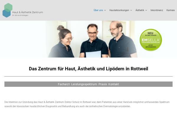 Vorschau von doktorschulz.com, Praxis für Dermatologie Dr. med. Thomas Schulz