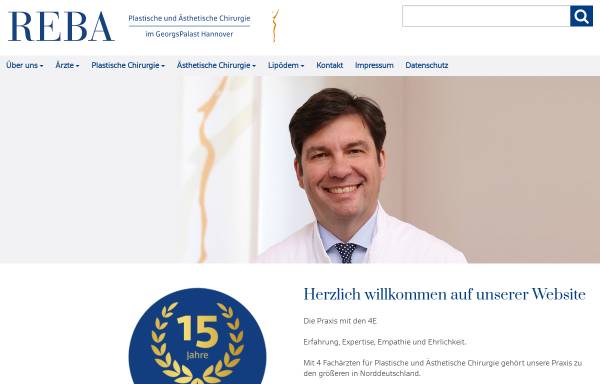 Vorschau von www.dr-reba.de, Dr. med. Slobodan Reba