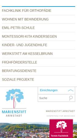Marienstift Arnstadt - Fachklinik für Orthopädie