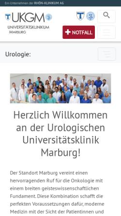 Urologie und Kinderurologie der Philipps-Universität Marburg