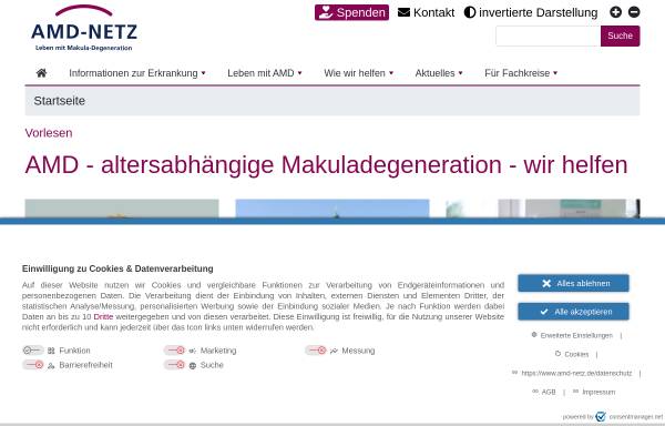 Vorschau von amd-netz.de, AMD Netz NRW e.V.