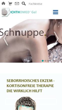 Vorschau der mobilen Webseite www.seborrhoisches-ekzem.com, Seborrhoisches Ekzem - Kortisonfreie Therapie