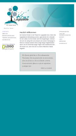 Vorschau der mobilen Webseite www.logopaedie-konz.de, Logopädische Praxis Konz