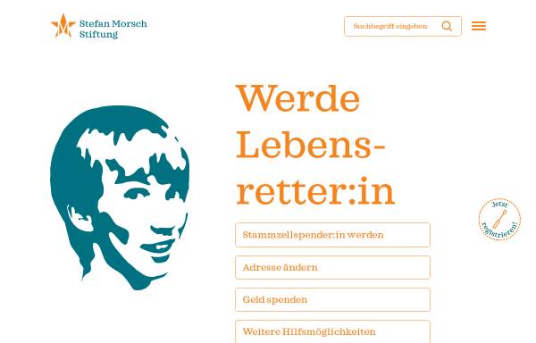 Vorschau von www.stefan-morsch-stiftung.com, Stefan-Morsch-Stiftung
