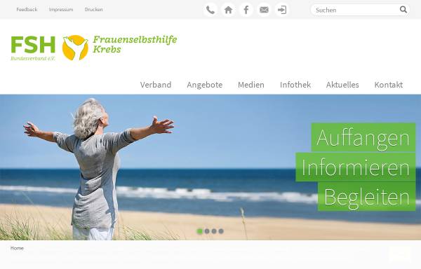 Vorschau von www.informiert-entscheiden.de, Informierte Entscheidungsfindung - Frauenselbsthilfe nach Krebs e.V.