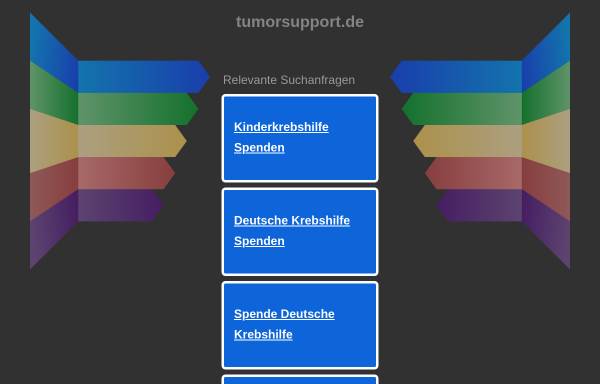 Vorschau von www.tumorsupport.de, Tumorsupport