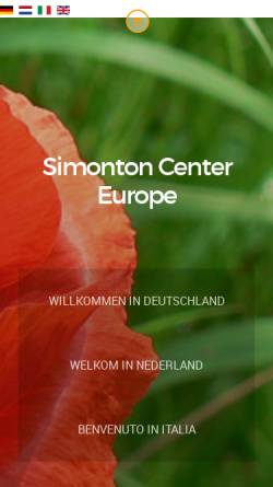 Vorschau der mobilen Webseite www.simonton.de, Simonton Methode