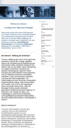 Vorschau der mobilen Webseite www.uni-koblenz.de, Autismus