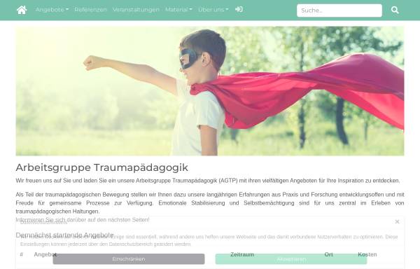 Vorschau von www.traumapaedagogik.ch, Traumapädagogik
