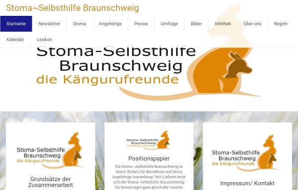 Vorschau von www.stoma-selbsthilfe-bs.de, SHG Stoma~Selbsthilfe Braunschweig