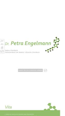 Vorschau der mobilen Webseite www.drp-engelmann.eu, Dr. Petra Engelmann