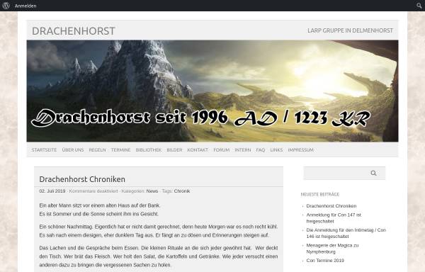 Vorschau von www.drachen-horst.de, Drachenhorst