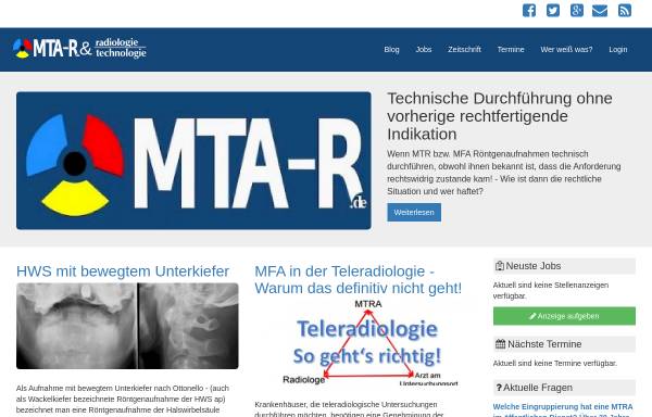 Vorschau von www.mta-r.de, MTA-R.de