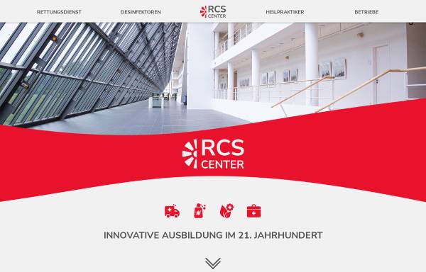 Vorschau von rcs-center.de, RCS-Center gGmbH 