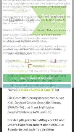 Vorschau der mobilen Webseite www.pflegezeit.com, Pflegezeit