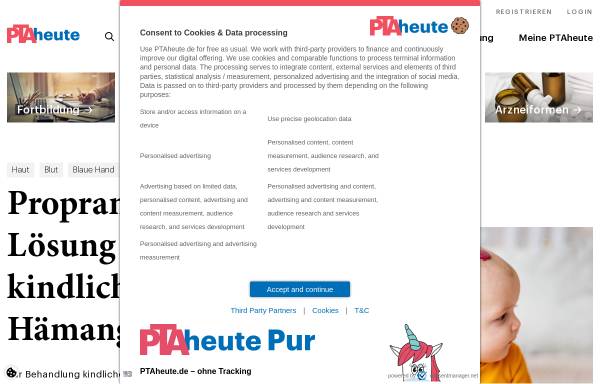 Vorschau von www.ptaheute.de, PTAheute