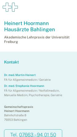 Hausarztpraxis Dr. Holz / Dr. Heinert