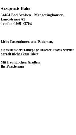 Hausärztliche Gemeinschaftspraxis Dietlind Hahn und Hauke Hahn