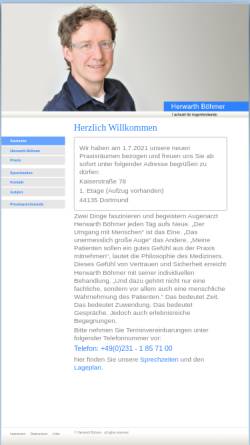 Vorschau der mobilen Webseite www.herwarth-boehmer.de, Böhmer, Herwarth