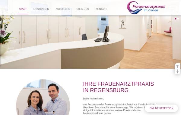 Vorschau von www.frauenarztpraxis-im-candis.de, Mögele, Dr. med. Angelika