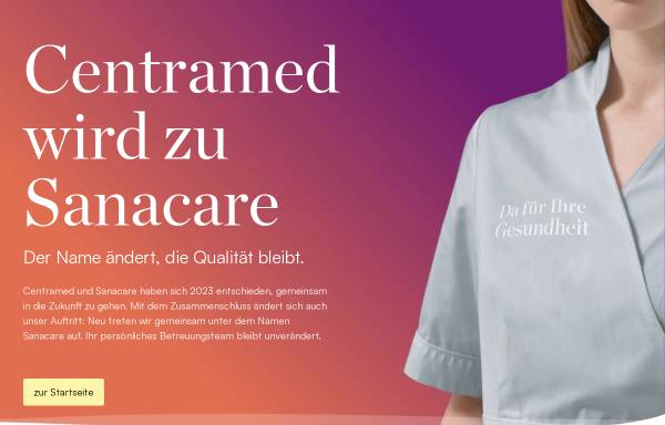 Vorschau von www.centramed.ch, Stadlin, Dr. med. Karin Julia