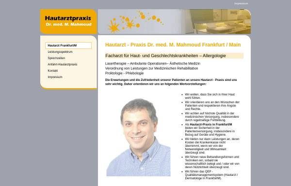 Vorschau von www.dermafrankfurt.de, Mahmoud, Dr. med. M.
