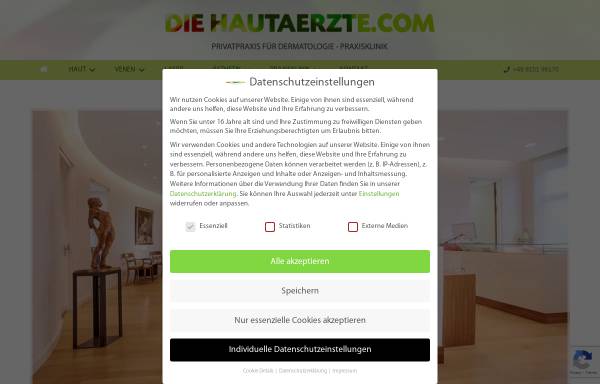 Vorschau von www.diehautaerzte.com, Sünkel, Dr. med. Stefan