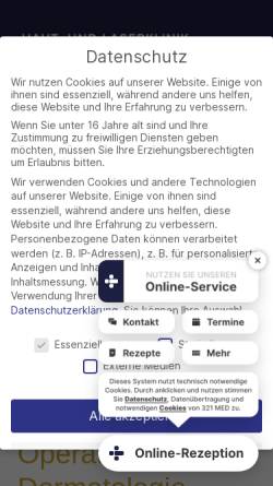 Vorschau der mobilen Webseite gerdkautz.de, Kautz, Dr. med. Gerd