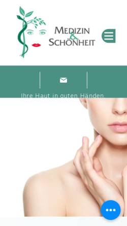 Vorschau der mobilen Webseite www.falten-ade.at, Norden-Wainig, Dr. med. Elise