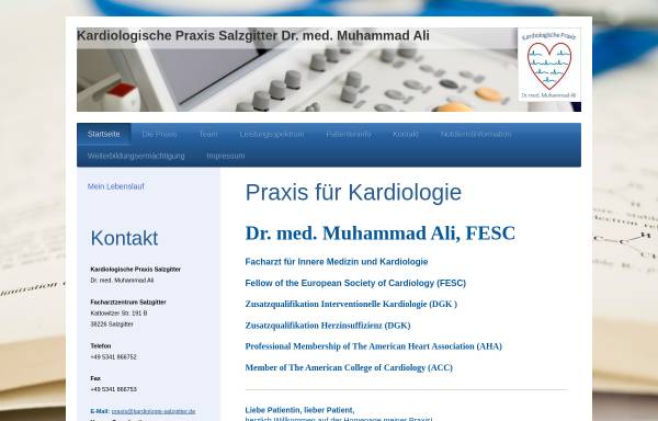 Vorschau von www.kardiologie-salzgitter.de, Staebe, Erich-Christian