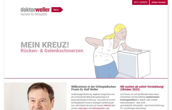 Vorschau von www.doktorweller.de, Weller, Dr. Ralf